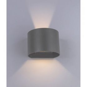 Светильник Уличный Светодиодный Настенный Arte Lamp Rullo A1415AL-1GY Серый / Арт Ламп