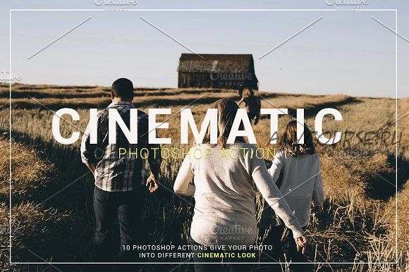 [CreativeMarket] Cinematic Photoshop Action