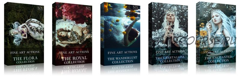 [Fine Art Actions] Набор экшенов для Фотошопа. The Fine Art Bundle + PSD