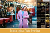 [Сreativefabrica] 100 Golden Lights Photo Overla. 100 золотых наложений (MixPixBox)
