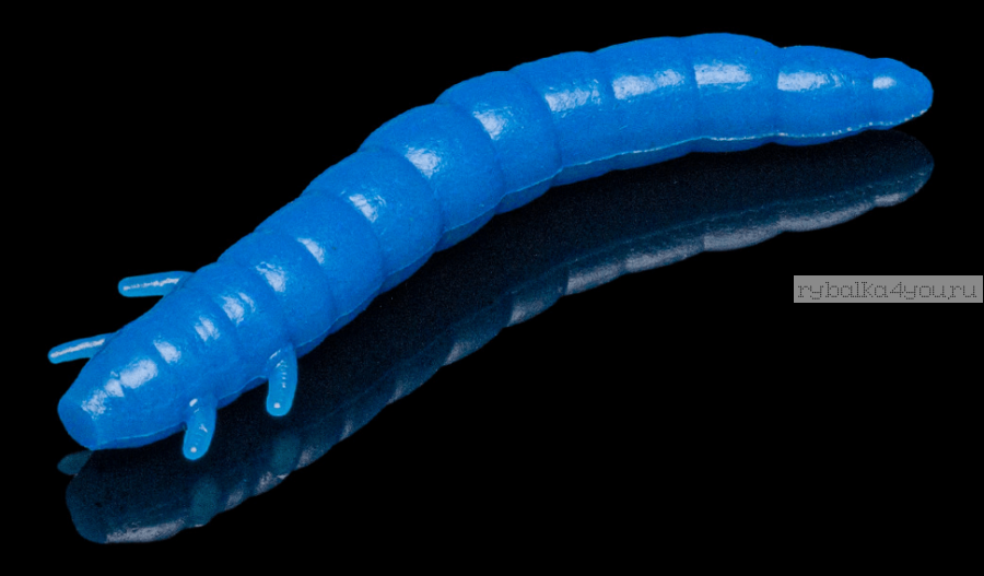 Силиконовая приманка Soorex King Worm 55мм/ 1.8 гр / 7 шт. в уп/ цвет: 127 Синий
