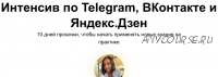 Интенсив по Telegram, ВКонтакте и Яндекс.Дзен. Тариф Без обратной связи (ya.galchonok)