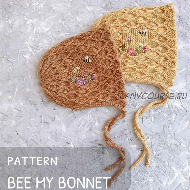 Чепчик «Bee my bonnet» (lovalis.knit)