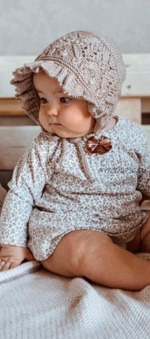 [blossom_knit] Чепчик «Aurelia» (Саида Усманбекова)