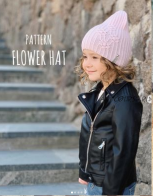 [bynataliana] Шапка «Flower hat» (Наташа Махнукова)