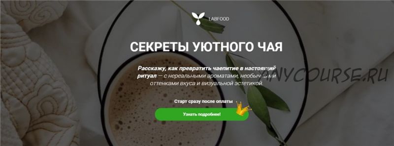 [Labfood] Секреты уютного чая (Яна Нетреба)