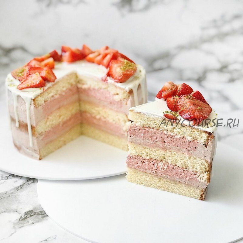 [Make Cake] Безглютеновый ягодный торт