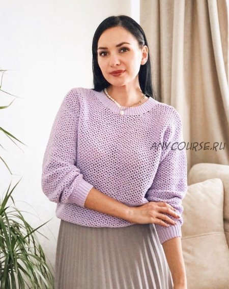 [nadin.knit] Джемпер крючком «Vivian» (Надежда Осипова)