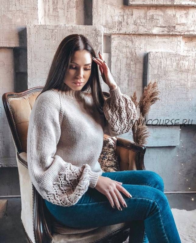 [suturina_knit] Свитер «Aisha sweater» (Анна Сутурина)