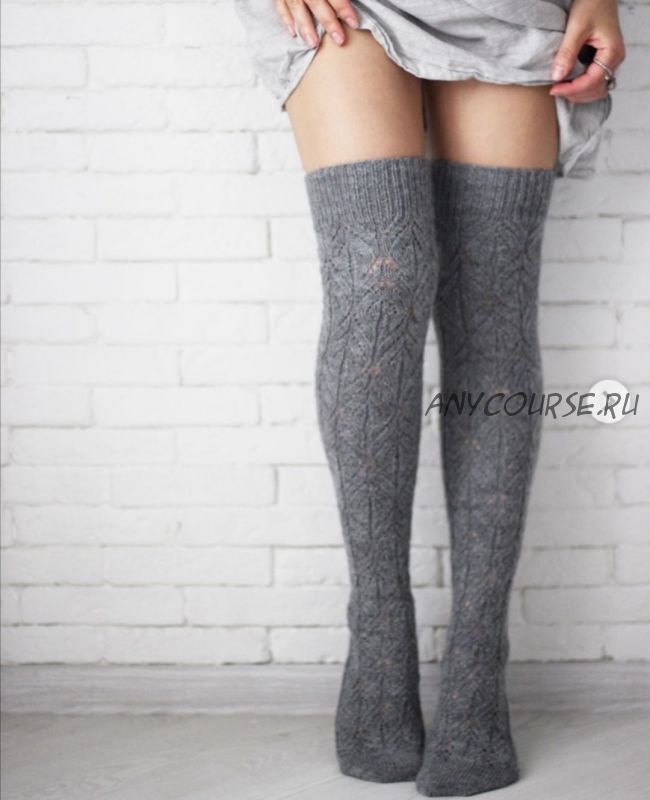 [victoria.anvimi] Чулки Floral_harmony_socks (Виктория Галкина)