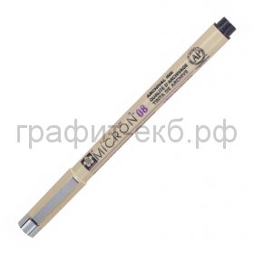 Ручка капиллярная Sakura Pigma Micron 0.5мм черная XSDK08