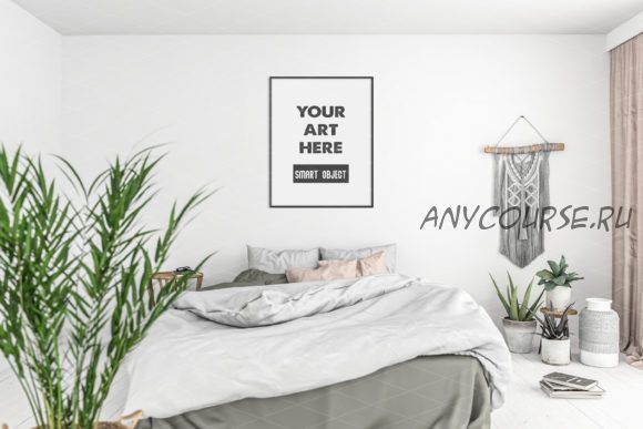 [Creativefabrica] Bedroom, Boho - 5867864, Mockup, PSD (Elmil Design)