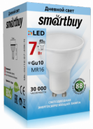 Лампа свтдиодн., MR16-GU10-7W-4000K, SMARTBUY