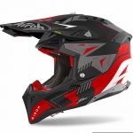 Airoh Aviator 3 Spin Red Matt шлем для мотокросса и эндуро