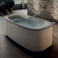Гидромассажная ванна Jacuzzi Muse универсальная установка, подсветка 180x90 схема 3