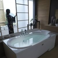 Гидромассажная ванна Jacuzzi J-Sha Mi с массажем шиатцу и подголовником 180x90 схема 4