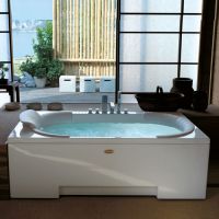 Гидромассажная ванна Jacuzzi J-Sha Mi с массажем шиатцу и подголовником 180x90 схема 10