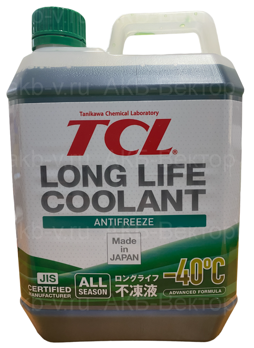 Антифриз TCL Long Life Coolant LLC00857-40C зеленый, 2л Япония