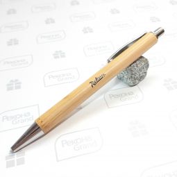 ручки из бамбука с логотипом