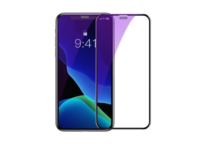 Baseus 0.3mm Full-glass Crystal Tempered Glass Film For iP 11 Pro Max 6.5inch (2pcs/pack+Pasting Artifact) Transparent（Include a Cleaning Kit）