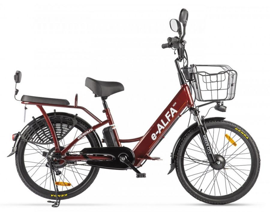Электровелосипед Green City e-Alfa New