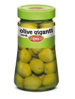 Оливки зеленые гигантские 470 г, Olive verdi Giganti D'Amico 470 gr.