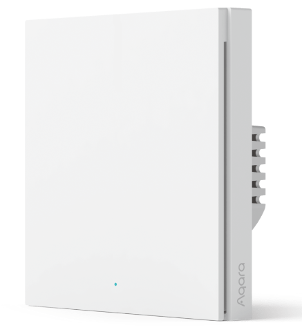 Выключатель одноклавишный с нейтралью Aqara Smart Wall Switch H1 WS-EUK03 (RU/EAC)