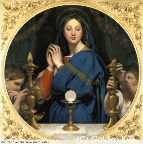 Набор для вышивания "1655 Le culte de la Vierge Marie (small)"