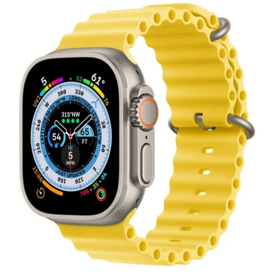 Apple Watch Ultra GPS + Cellular 49mm,браслет Желтый, IP6X)