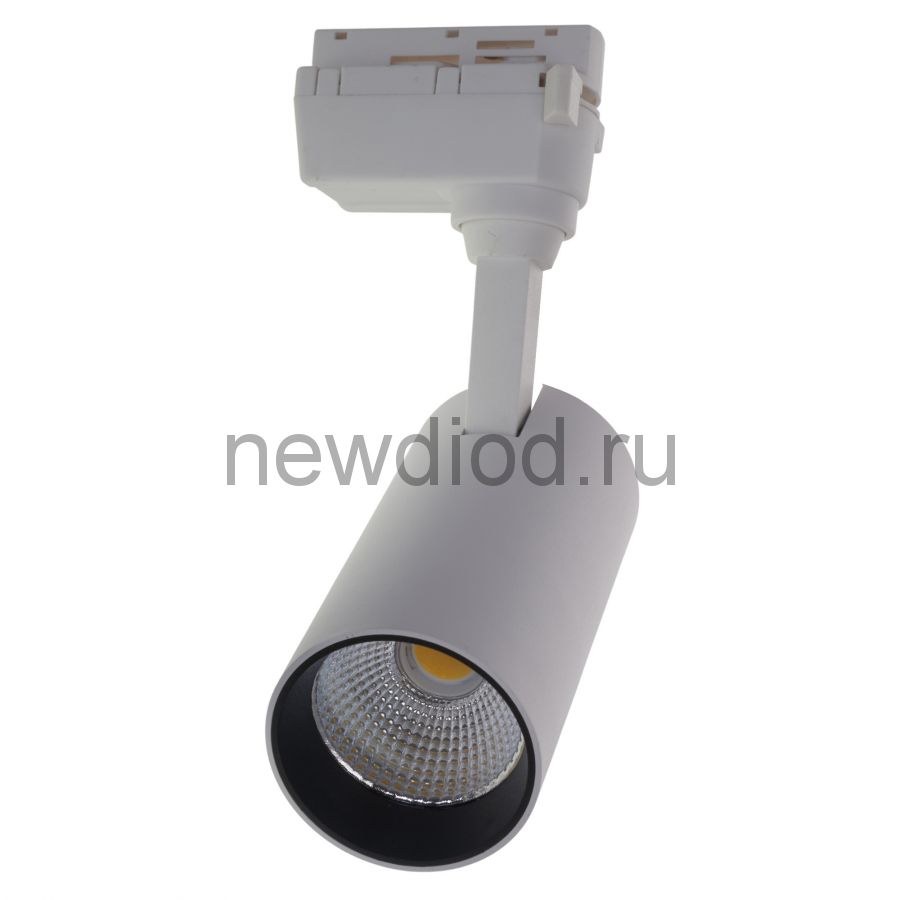 Светильник-прожектор сд трековый ULB-Q277 20W/4000К WHITE 1550Лм 4000К белый ТМ Volpe