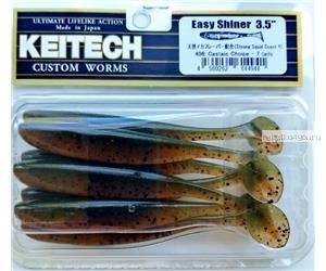 Приманка силиконовая Keitech Easy Shiner 4,5" 110 мм / упаковка 6 шт / цвет: 406