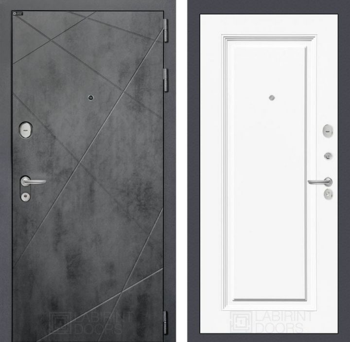 Дверь входная Лабиринт LOFT 27 Эмаль металлическая