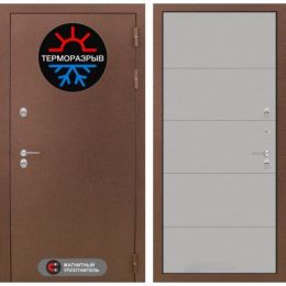 Дверь Входная Лабиринт Термо Магнит 13 - Грей софт металлическая