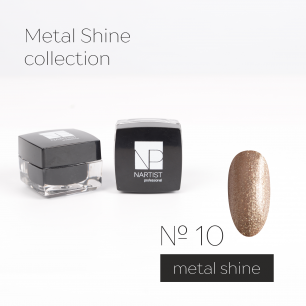 Metal Shine 10 Nartist (блёстки в баночке)