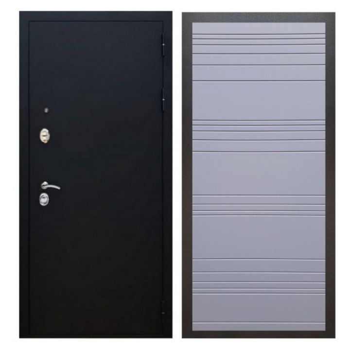 Дверь входная металлическая Лекс X5 Черный муар ФЛ-14 Силк Титан
