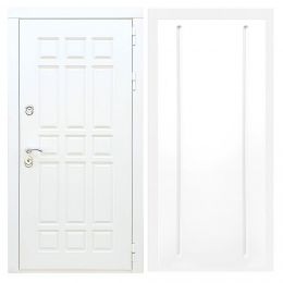 Дверь входная Армада Х8 Белая Шагрень ФЛ-68 Белый Софт