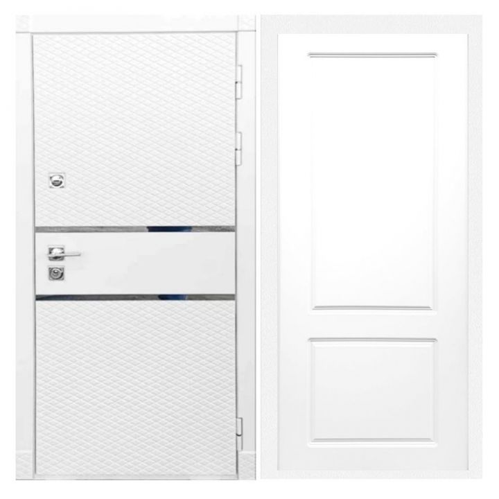 Дверь входная Армада Х15 Белый Софт ФЛ-117 Белый Софт