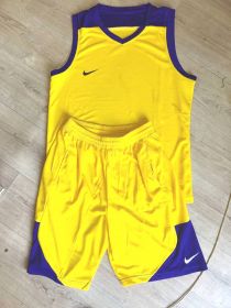 Форма баскетбольная Nike LAKERS edition LA317 желтая