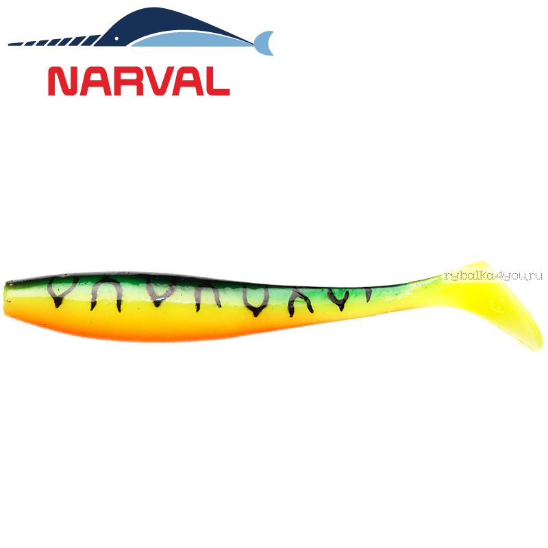 Мягкие приманки Narval Choppy Tail 140 мм / 3 шт. в уп / цвет: 006 Mat Tiger