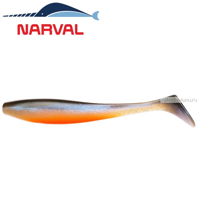 Мягкие приманки Narval Choppy Tail 140 мм / 3 шт. в уп / цвет: 008 Smoky Fish