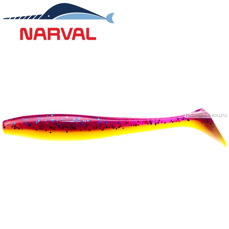 Мягкие приманки Narval Choppy Tail 160 мм / 3 шт. в уп / цвет: 007 Purple Spring