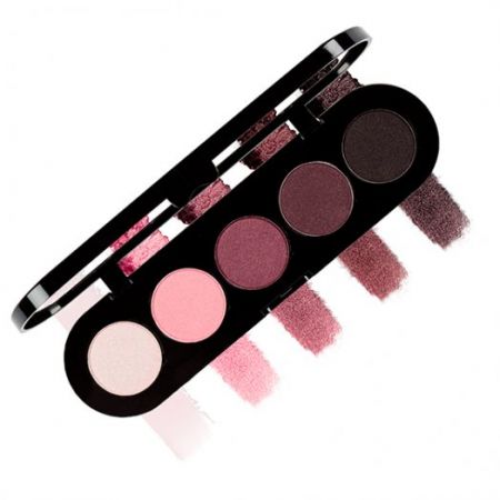 Make-Up Atelier Paris Palette Eyeshadows T16 Shiny plum tones Палитра теней для век №16 вишневые с переливом тона