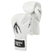 Боксерские перчатки Green Hill Supreme белые 10 oz  BGS-2111