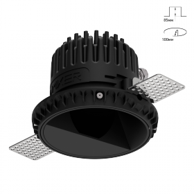 Светильник SWG Combo 2.0 Wallwasher Power 16Вт Черный, под Шпатлевку / СВГ...