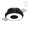 Светильник SWG Combo 2.0 Magnet с Серебряной Накладкой Slim 10Вт Черный, под Шпатлевку / СВГ...