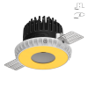 Светильник SWG Combo 2.0 Magnet с Желто Золотой Накладкой Power 10Вт Белый, под Шпатлевку / СВГ...