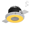 Светильник SWG Combo 2.0 Magnet с Желто Золотой Накладкой Premium 12Вт Белый, под Шпатлевку / СВГ...