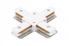 X-Коннектор для Однофазного Трека DesignLed CN2-WH-X Белый / СВГ 003726