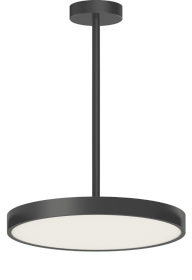 Светильник Потолочный Подвесной Lumker DL-GBPR-8309025F-BL-WW 25Вт, Черный, Теплое Белое Свечение / СВГ 006335