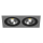 Светильник Встраиваемый Lightstar INTERO 111 DOUBLE QUADRO i8290707 Черный, Серый, Металл / Лайтстар